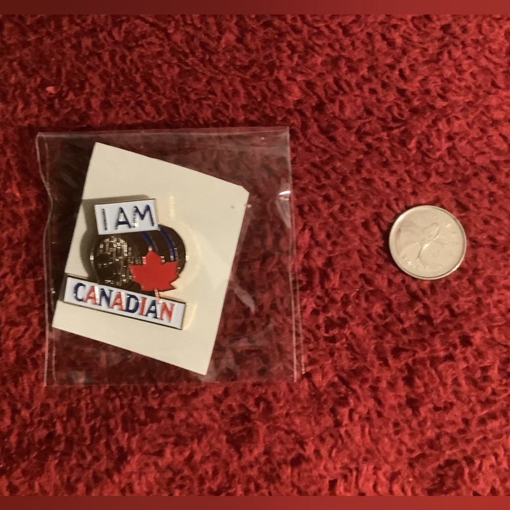 I Am Canadian Lapel Pin